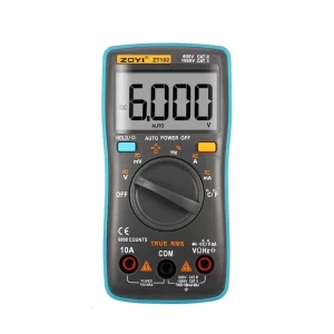 ZOYI ZT102 Digital Multimeter 6000 Counts